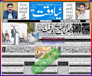 Daily Naya Waqt Islamabad